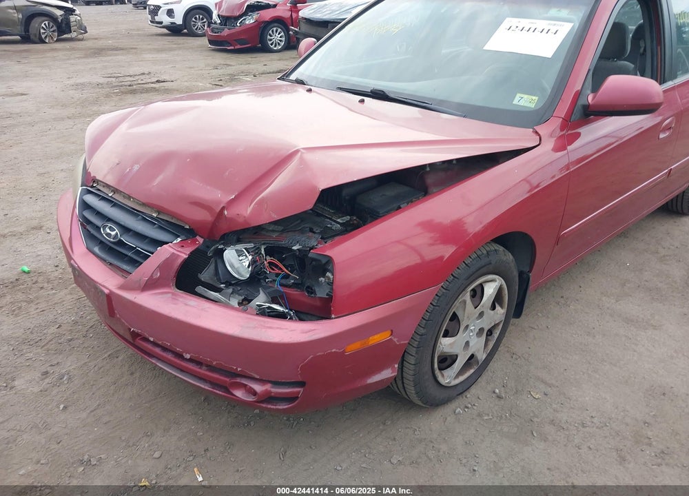 2006 HYUNDAI ELANTRA GLS/LIMITED VIN: KMHDN46D36U204289