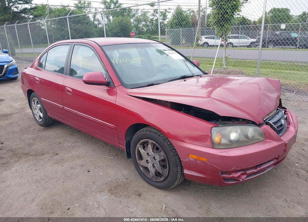 2006 HYUNDAI ELANTRA GLS/LIMITED VIN: KMHDN46D36U204289