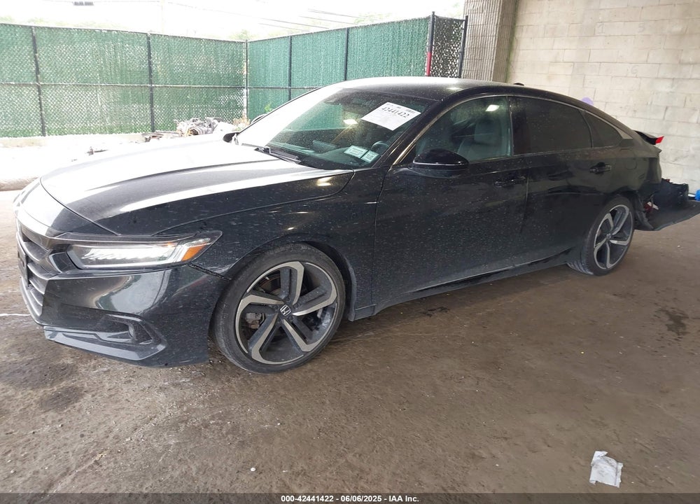 2021 HONDA ACCORD VIN: 1HGCV1F36MA003542