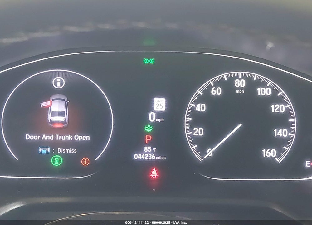 2021 HONDA ACCORD VIN: 1HGCV1F36MA003542