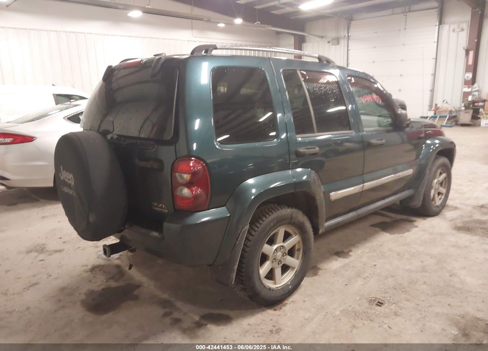 2005 JEEP LIBERTY LIMITED EDITION VIN: 1J4GL58K25W650651