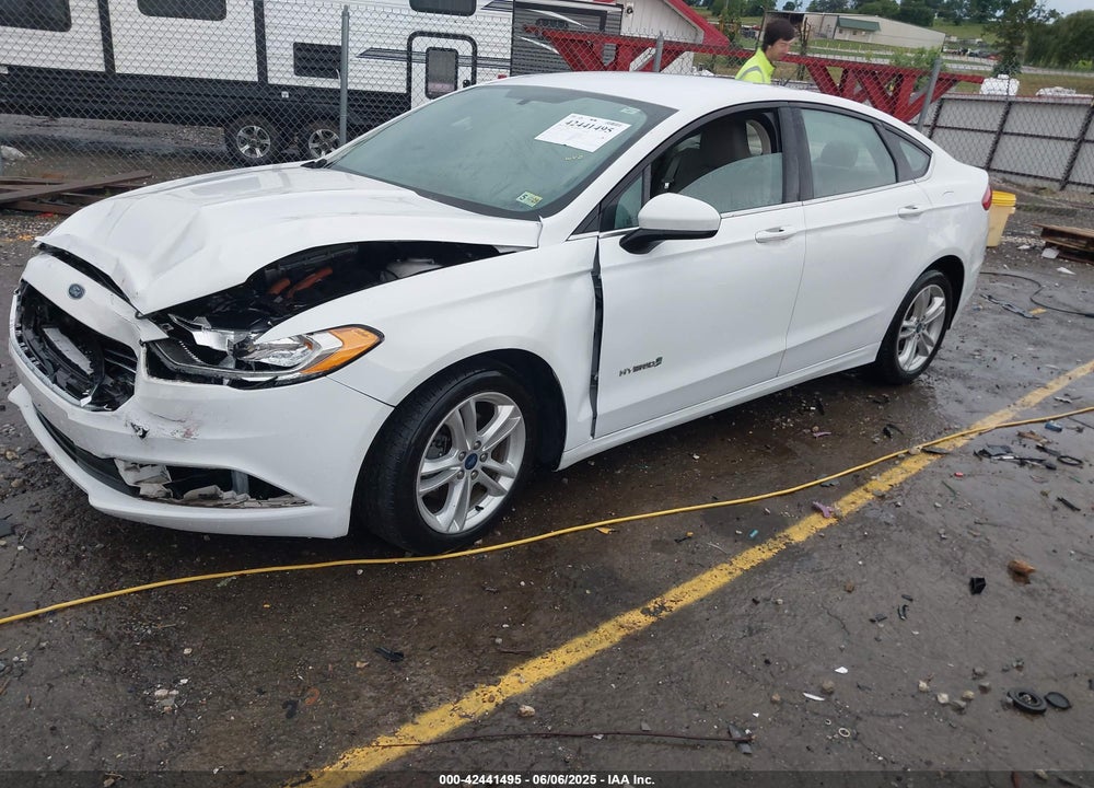 2018 FORD FUSION HYBRID SE VIN: 3FA6P0LU5JR235425