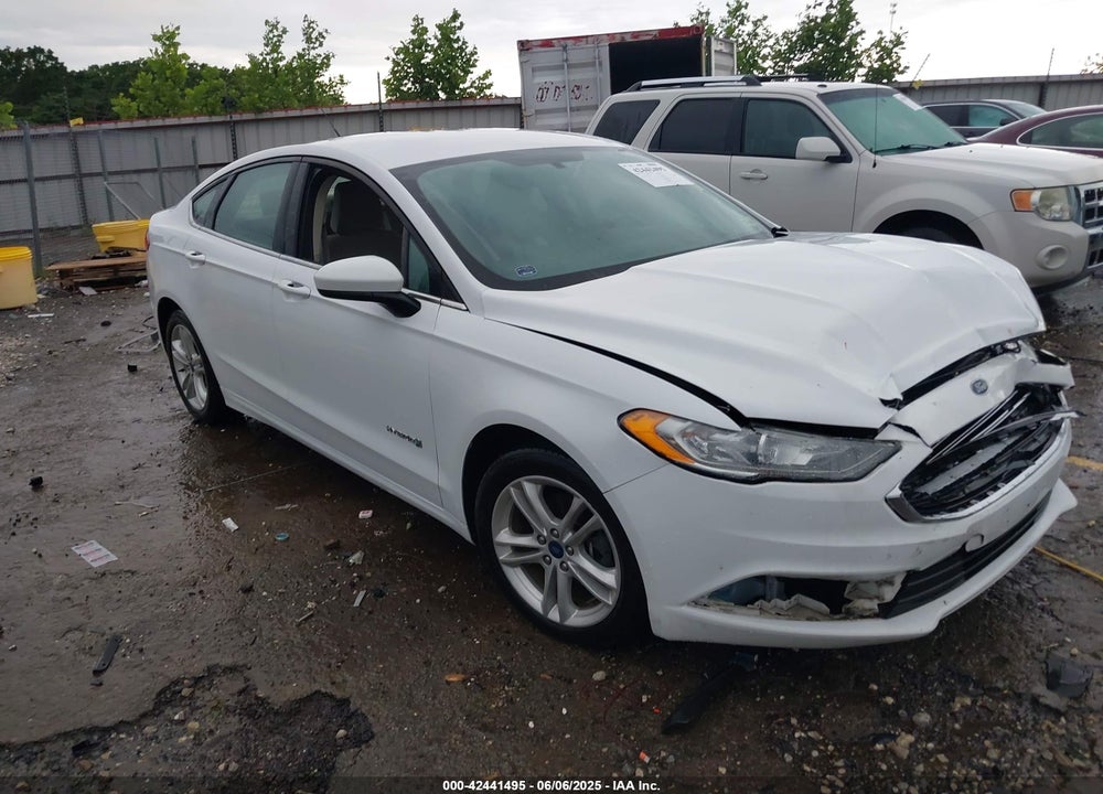2018 FORD FUSION HYBRID SE VIN: 3FA6P0LU5JR235425