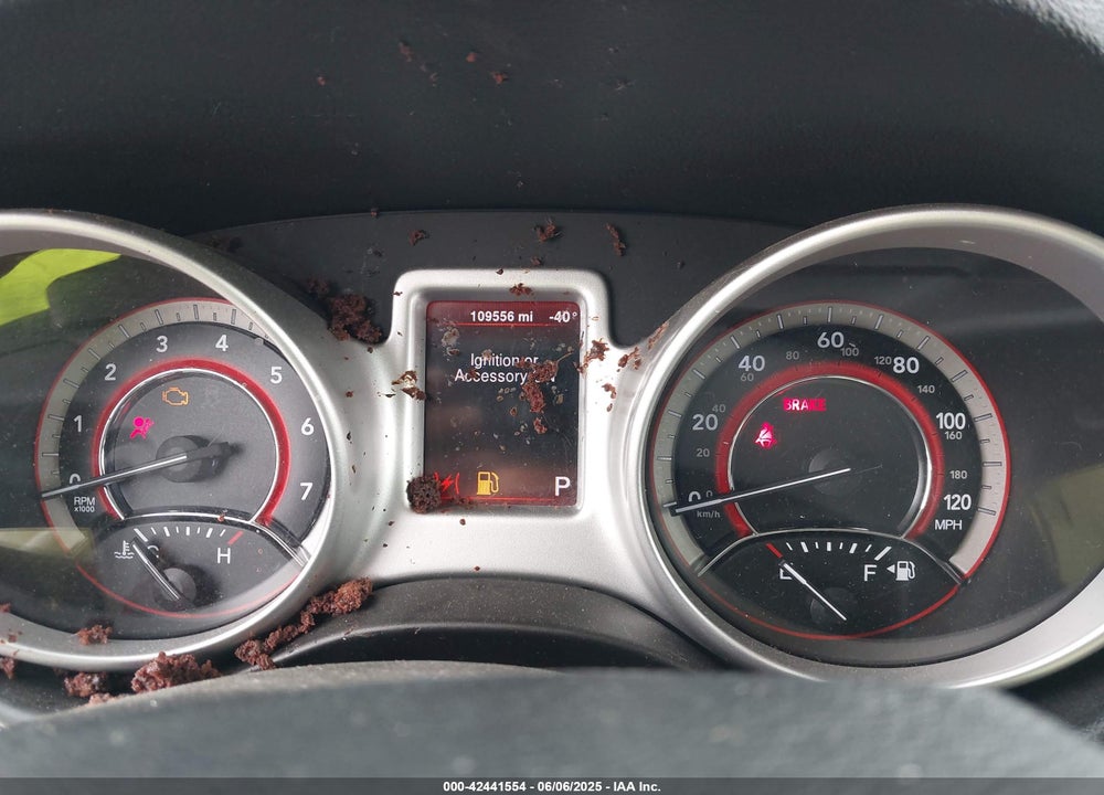 2013 DODGE JOURNEY VIN: 3C4PDCBG8DT547072