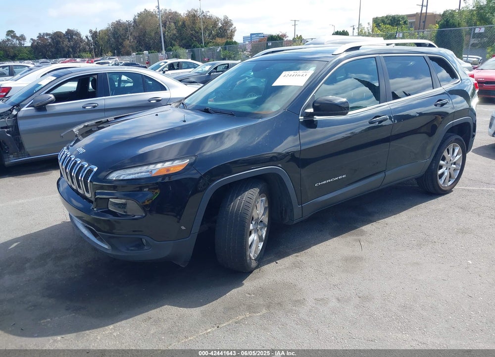 2016 JEEP CHEROKEE VIN: 1C4PJLDB8GW249680