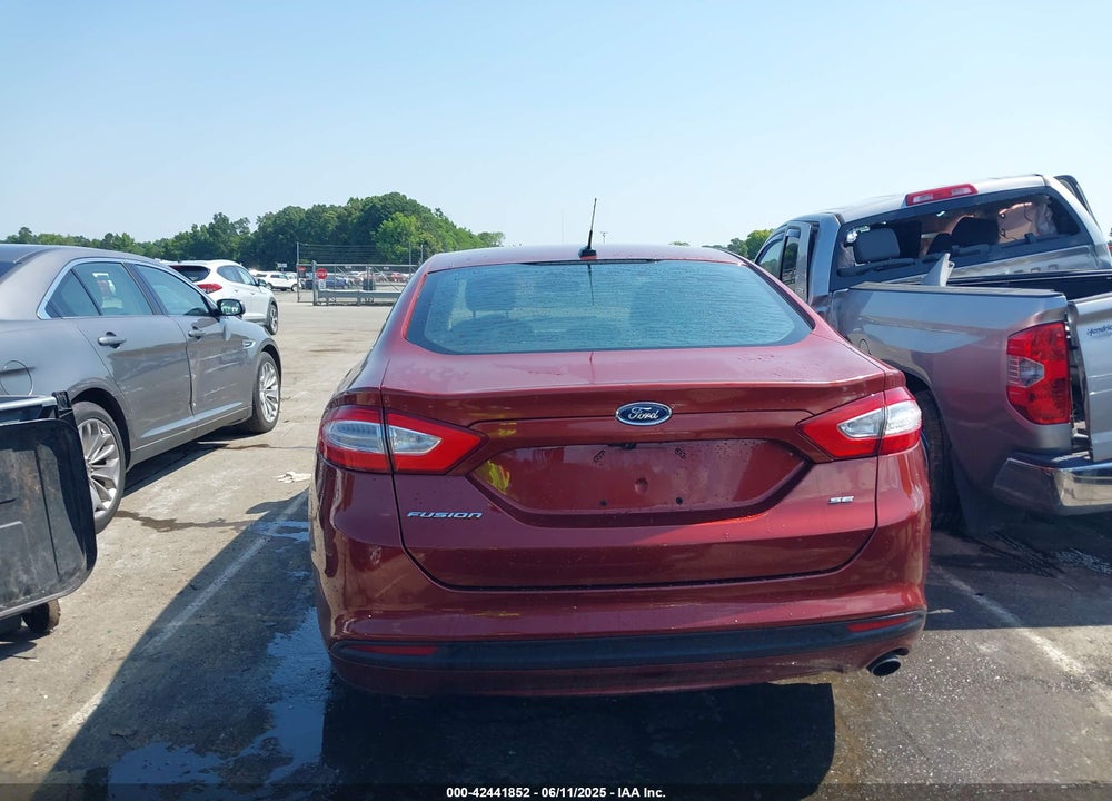 2014 FORD FUSION VIN: 3FA6P0HDXER198273