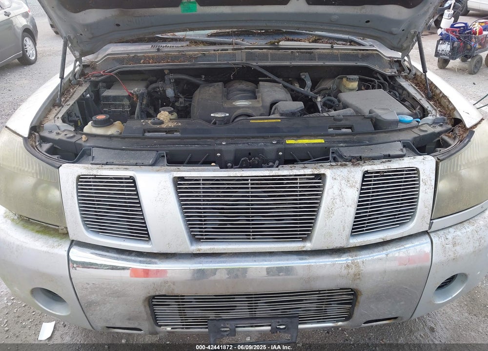 2004 NISSAN PATHFINDER ARMADA SE VIN: 5N1AA08B54N725587