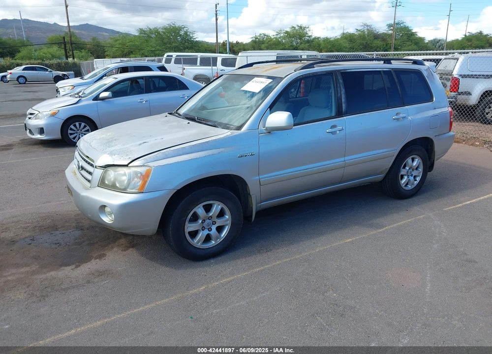 2002 TOYOTA HIGHLANDER LIMITED V6/V6 VIN: JTEGF21A520064338