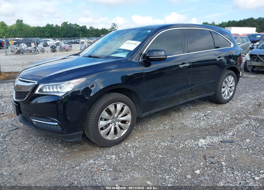 2014 ACURA MDX VIN: 5FRYD3H43EB020461
