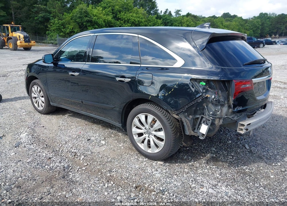 2014 ACURA MDX VIN: 5FRYD3H43EB020461