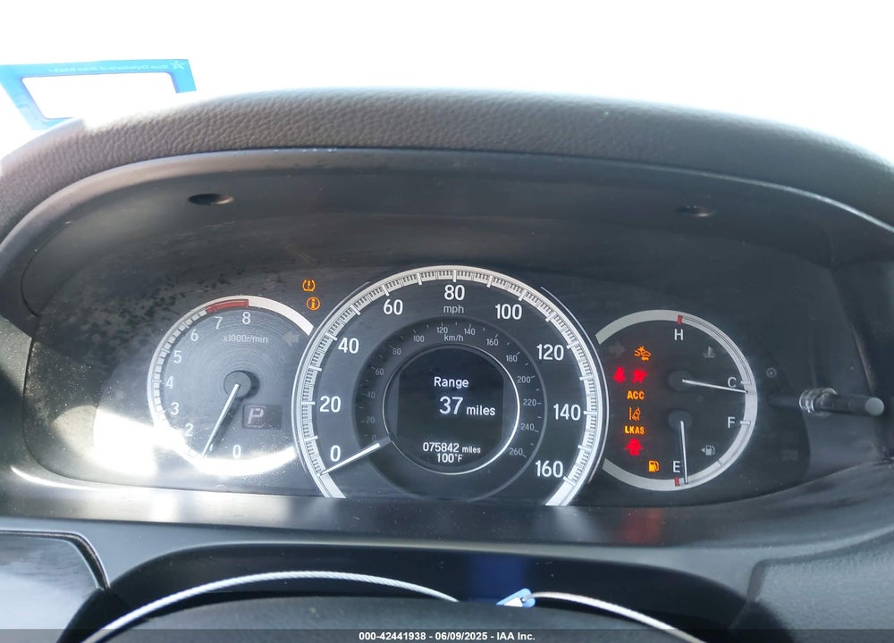 2016 HONDA ACCORD SEDAN VIN: 1HGCR2F45GA166108