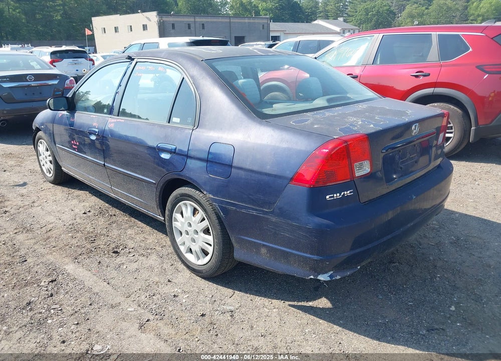 2005 HONDA CIVIC LX VIN: 2HGES16535H602341