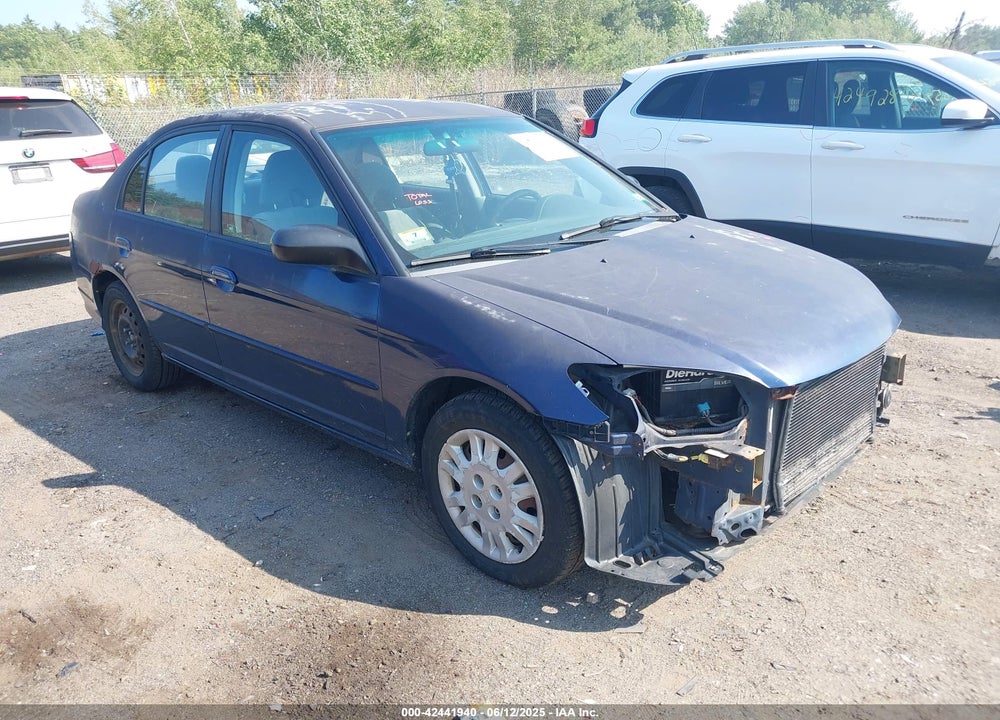 2005 HONDA CIVIC LX VIN: 2HGES16535H602341