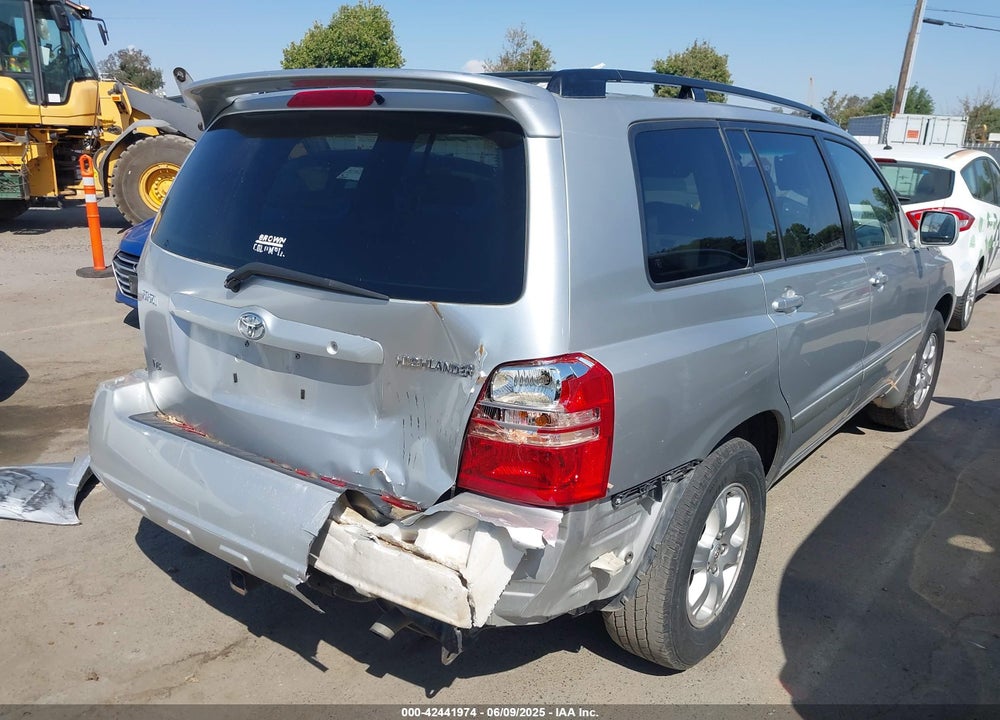 2002 TOYOTA HIGHLANDER LIMITED V6/V6 VIN: JTEGF21A120065132