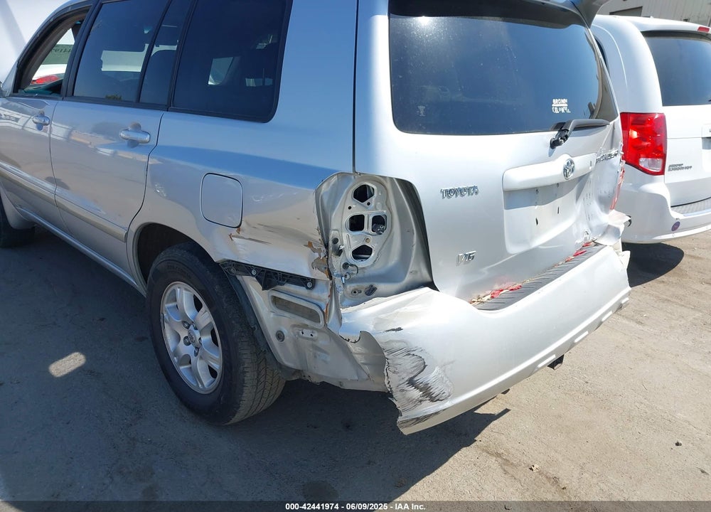2002 TOYOTA HIGHLANDER LIMITED V6/V6 VIN: JTEGF21A120065132