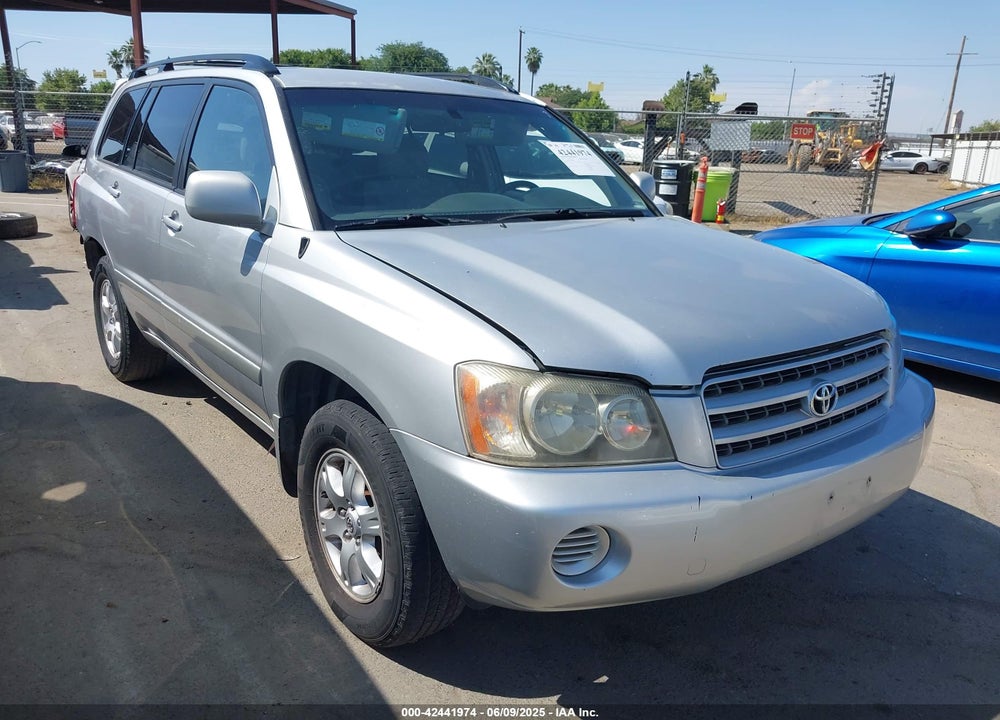 2002 TOYOTA HIGHLANDER LIMITED V6/V6 VIN: JTEGF21A120065132