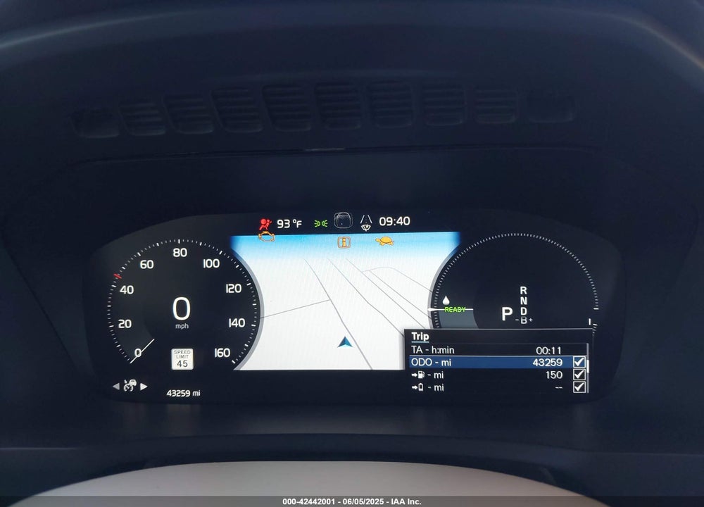 2021 VOLVO XC90 RECHARGE VIN: YV4BR00L0M1738323