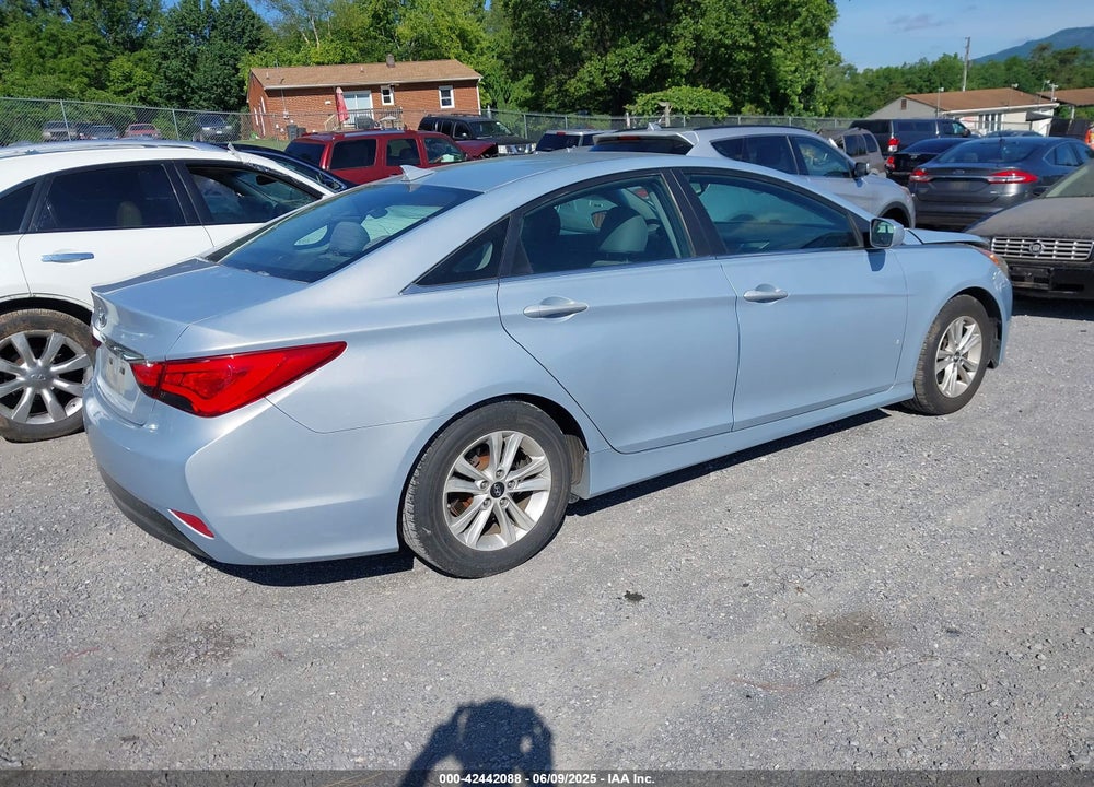2014 HYUNDAI SONATA GLS VIN: 5NPEB4ACXEH864449