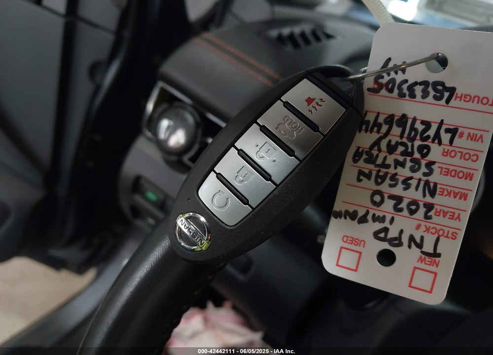 2020 NISSAN SENTRA SR XTRONIC CVT VIN: 3N1AB8DV8LY296644