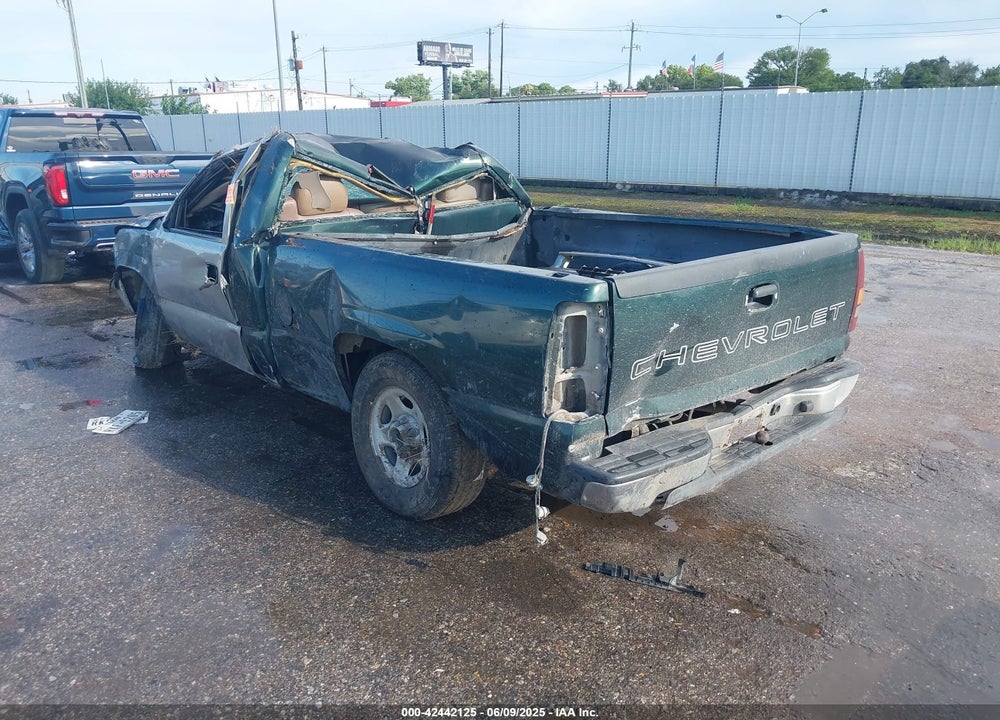 2002 CHEVROLET SILVERADO 1500 VIN: 1GCEC14V52Z263950