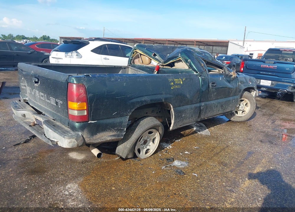 2002 CHEVROLET SILVERADO 1500 VIN: 1GCEC14V52Z263950