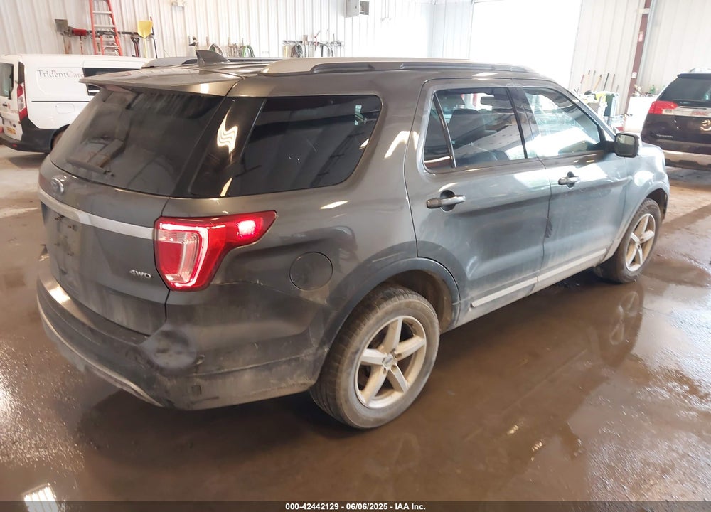 2017 FORD EXPLORER XLT VIN: 1FM5K8D80HGD83712