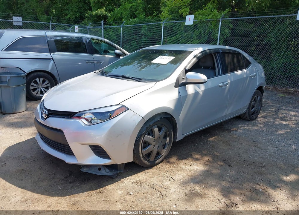 2016 TOYOTA COROLLA LE VIN: 2T1BURHE5GC653053