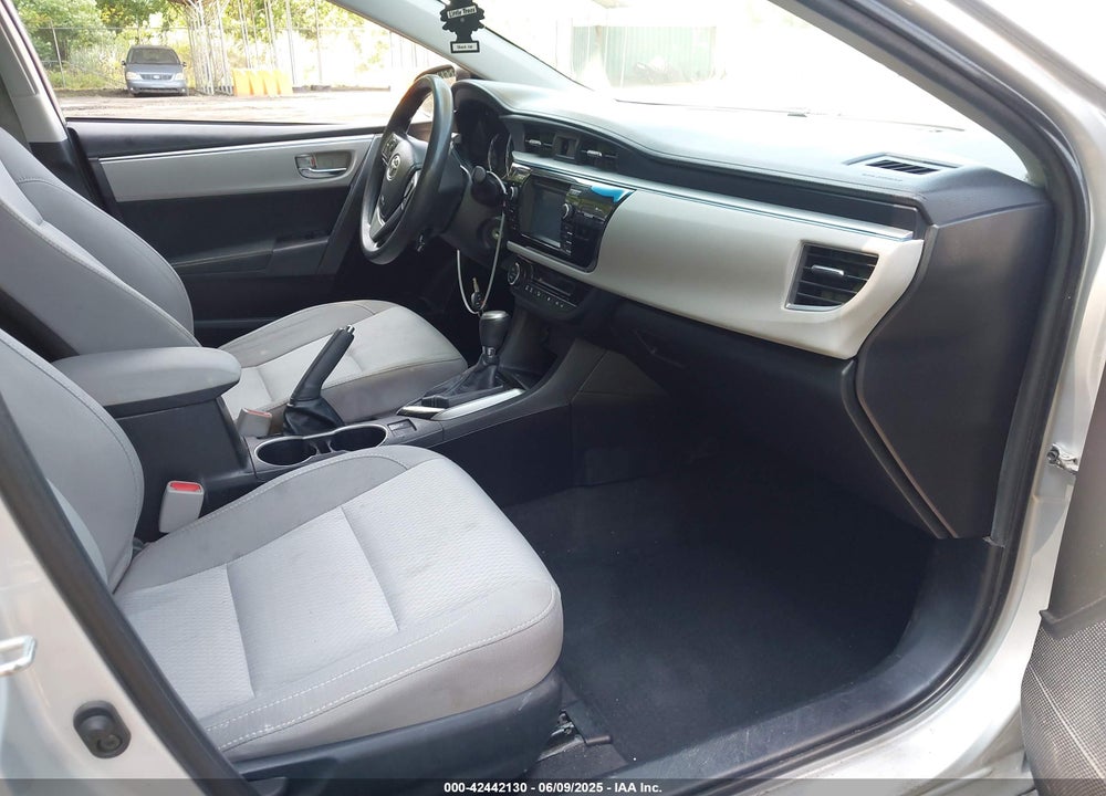 2016 TOYOTA COROLLA LE VIN: 2T1BURHE5GC653053