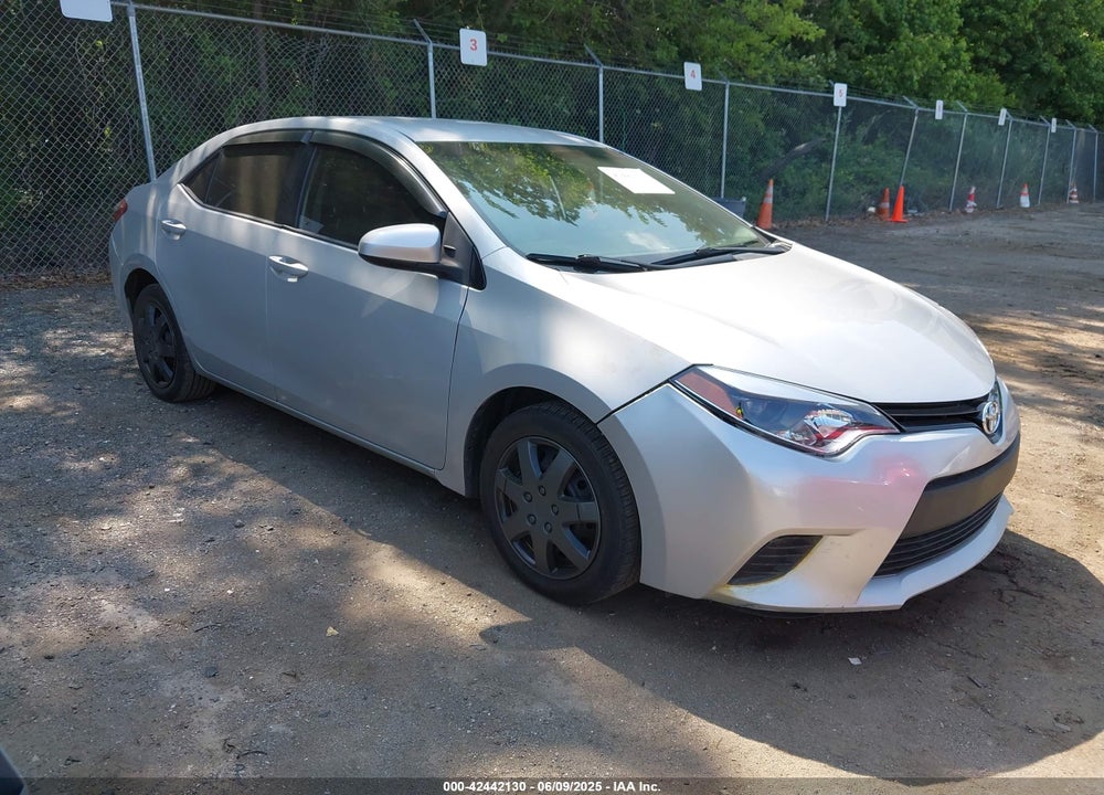 2016 TOYOTA COROLLA LE VIN: 2T1BURHE5GC653053