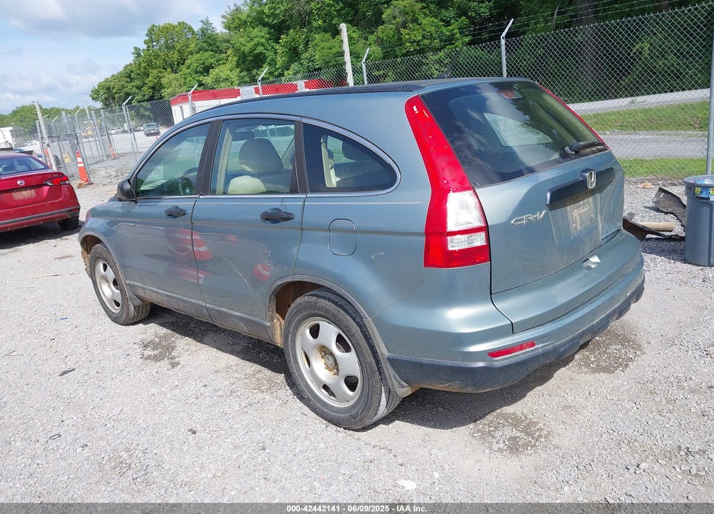 2010 HONDA CR-V LX VIN: 5J6RE3H39AL039186