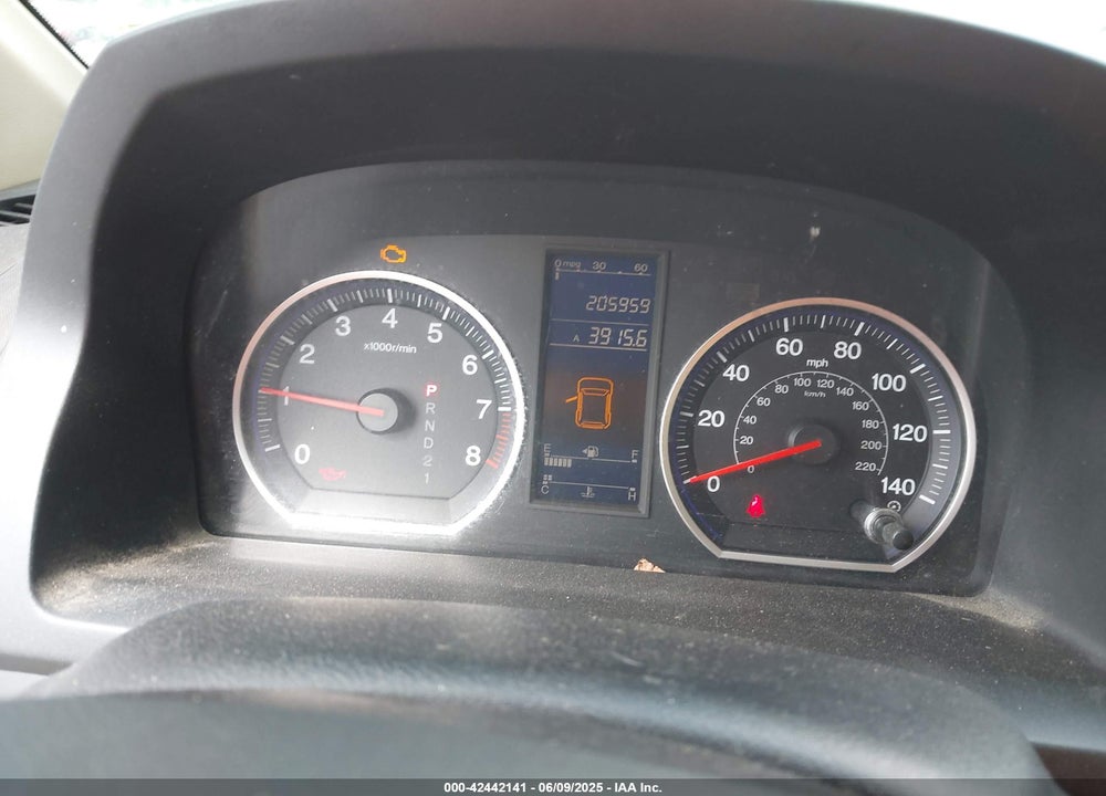 2010 HONDA CR-V LX VIN: 5J6RE3H39AL039186
