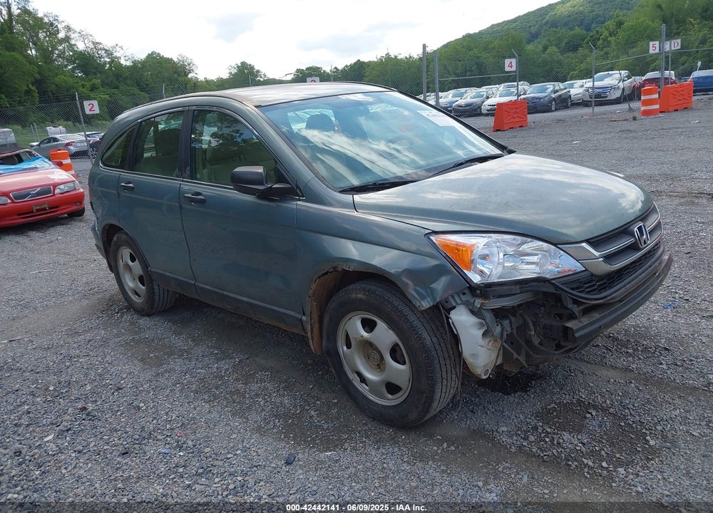 2010 HONDA CR-V LX VIN: 5J6RE3H39AL039186