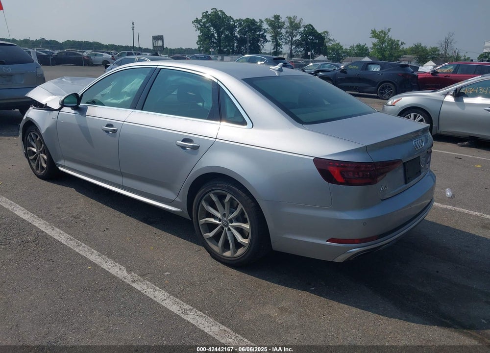 2019 AUDI A4 45 PREMIUM VIN: WAUENAF47KN002080