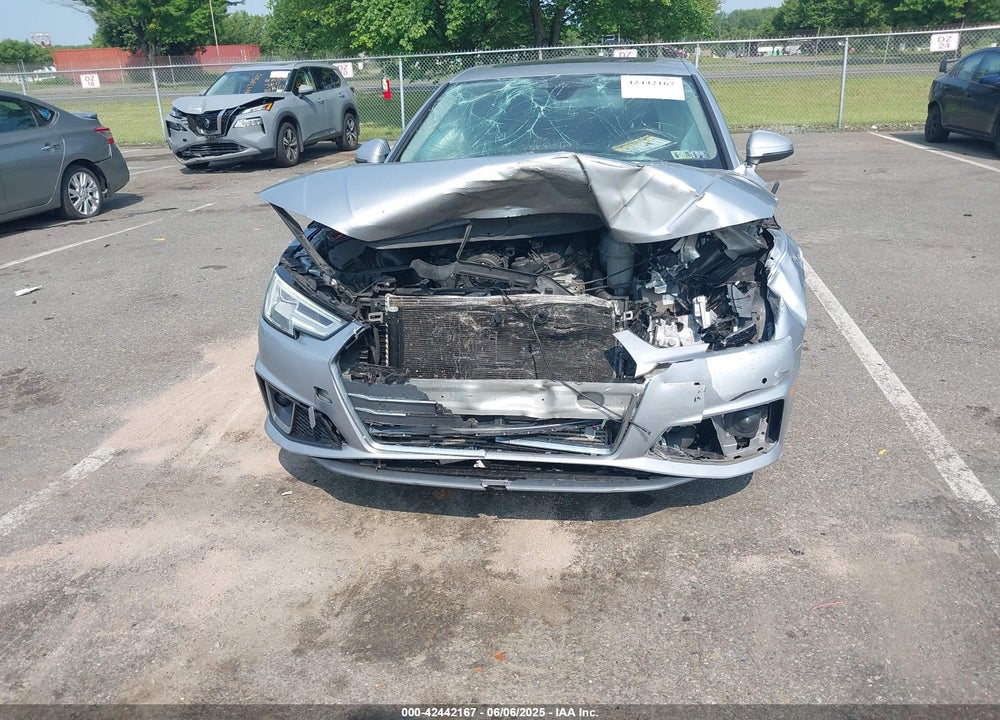 2019 AUDI A4 45 PREMIUM VIN: WAUENAF47KN002080