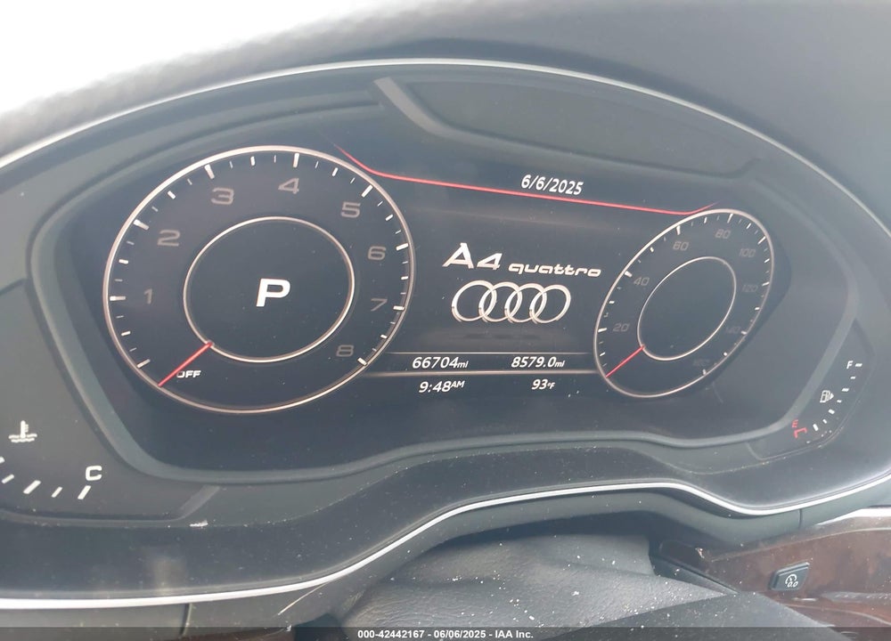 2019 AUDI A4 45 PREMIUM VIN: WAUENAF47KN002080