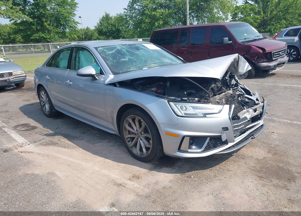 2019 AUDI A4 45 PREMIUM VIN: WAUENAF47KN002080