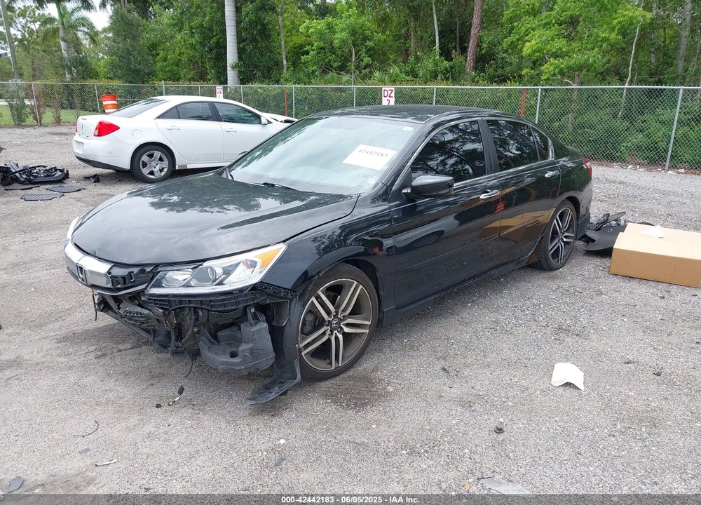 2016 HONDA ACCORD SPORT VIN: 1HGCR2F53GA035171