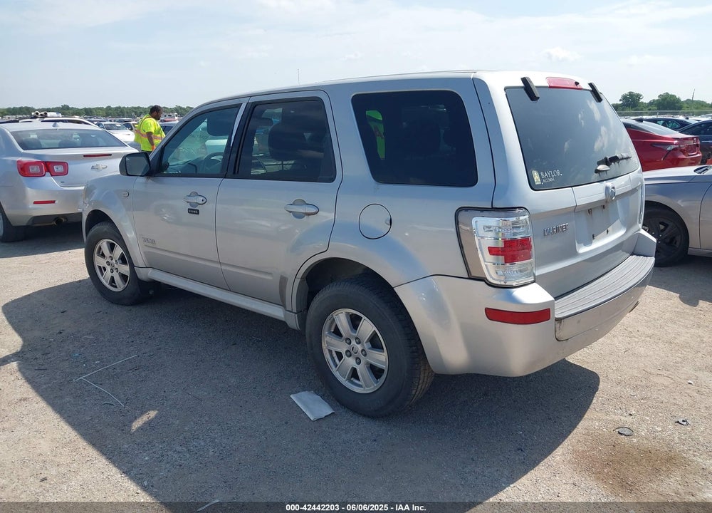 2008 MERCURY MARINER I4 VIN: 4M2CU81Z28KJ05193