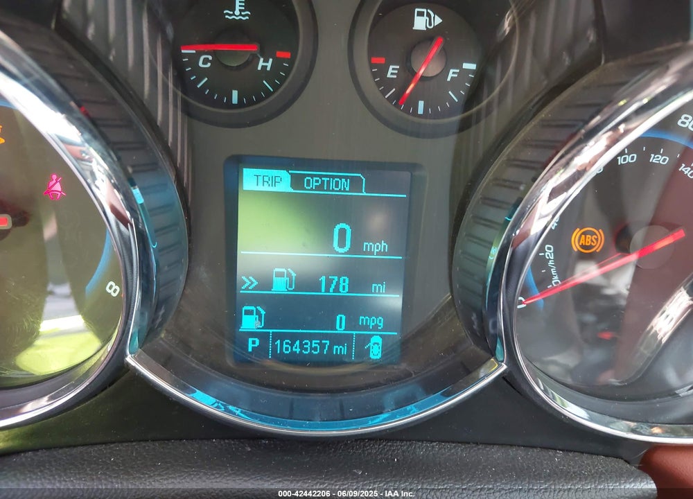 2014 CHEVROLET CRUZE 2LT AUTO VIN: 1G1PE5SB9E7212124