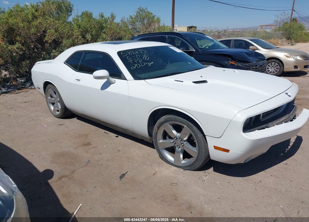 2010 DODGE CHALLENGER R/T VIN: 2B3CJ5DTXAH280942