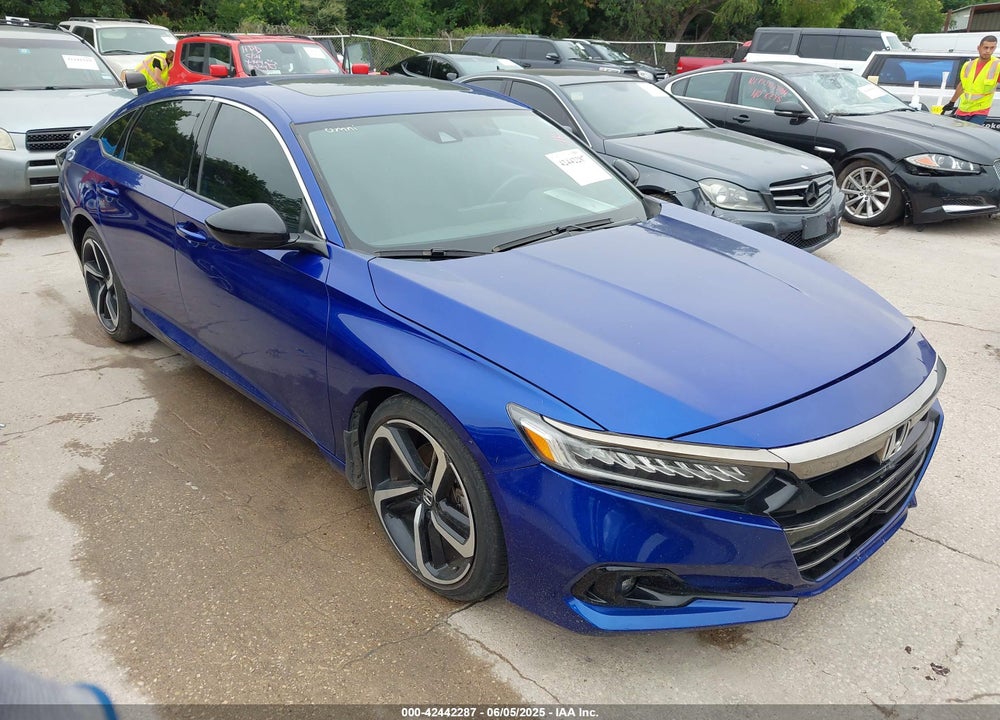 2021 HONDA ACCORD VIN: 1HGCV2F37MA012790