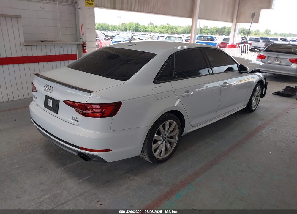 2018 AUDI A4 VIN: WAUDNAF43JN013880