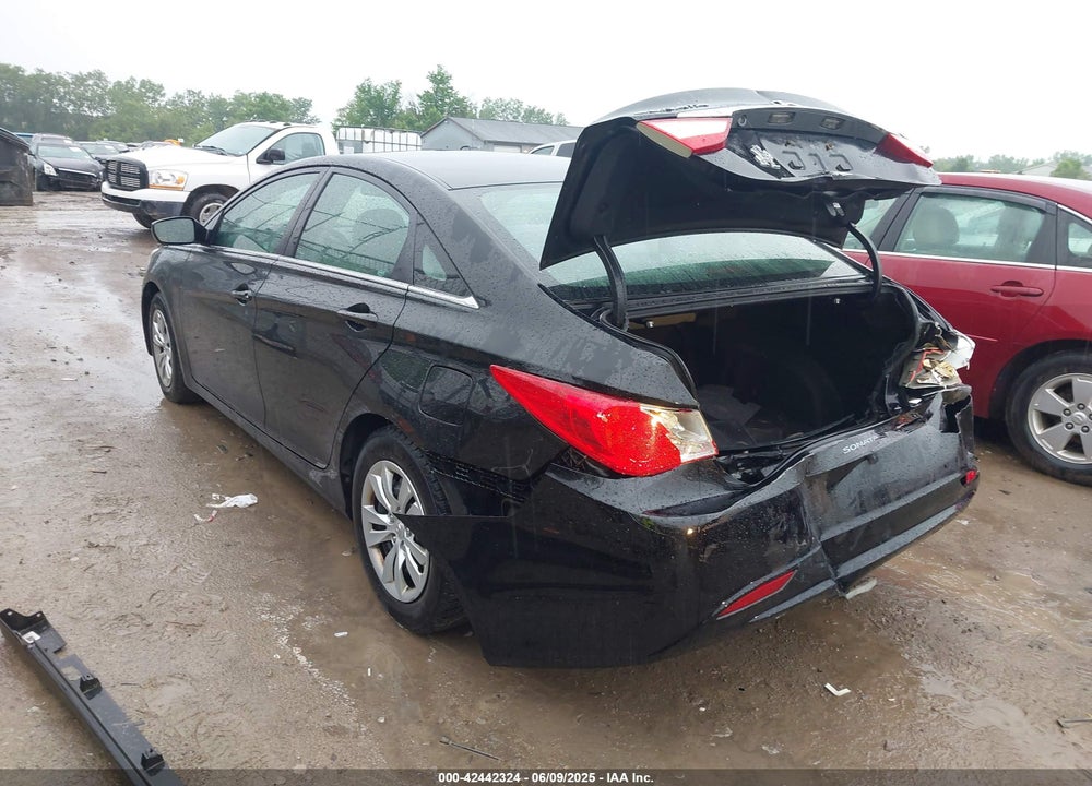 2012 HYUNDAI SONATA GLS VIN: 5NPEB4ACXCH452576