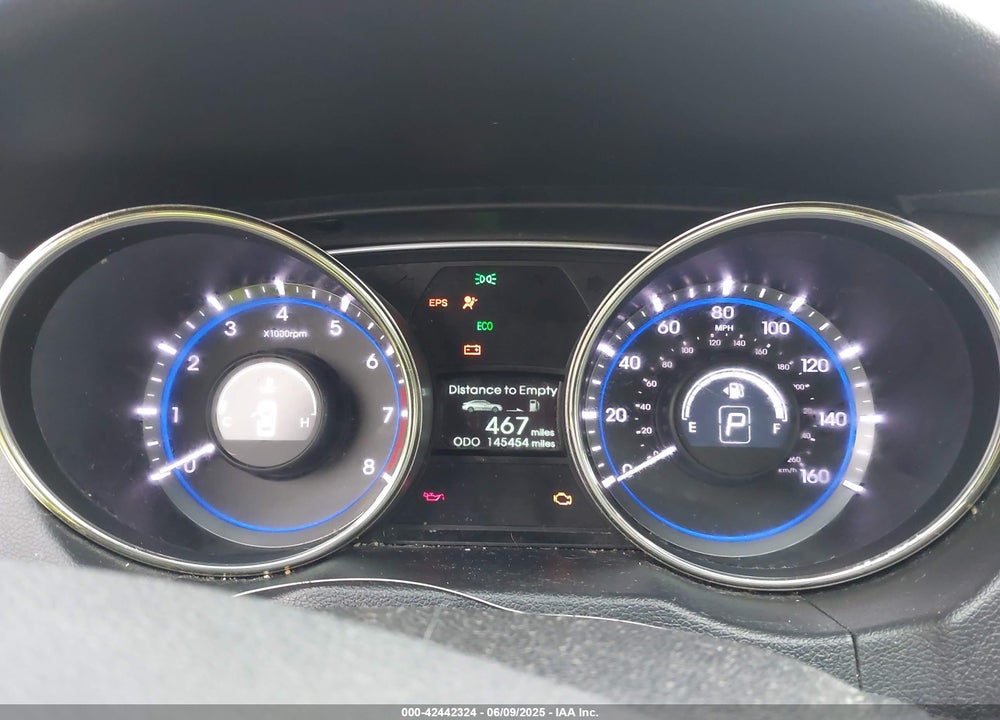 2012 HYUNDAI SONATA GLS VIN: 5NPEB4ACXCH452576