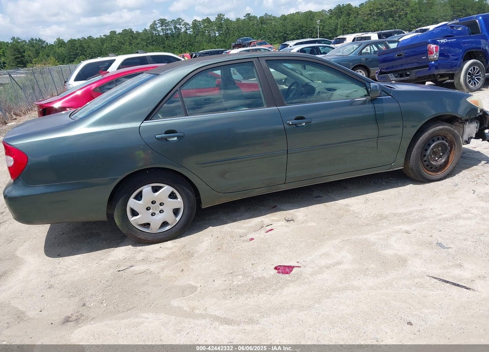 2002 TOYOTA CAMRY LE VIN: JTDBE32K720040038