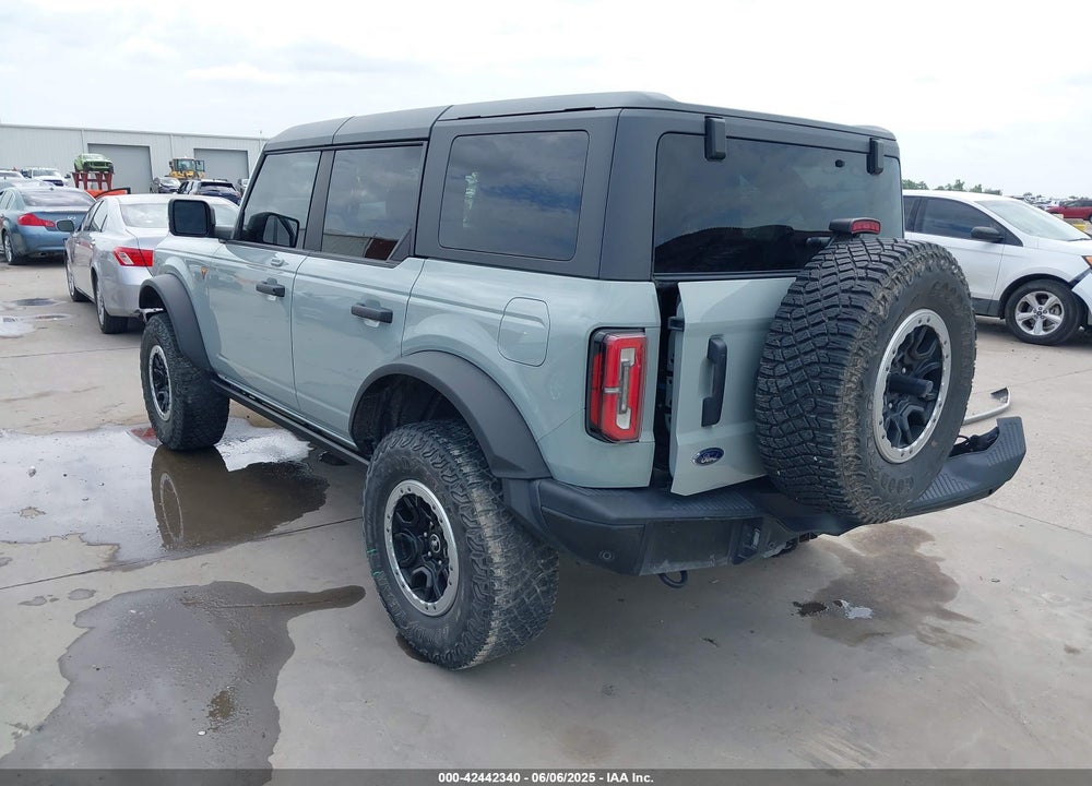 2022 FORD BRONCO BADLANDS VIN: 1FMEE5DP6NLA74231