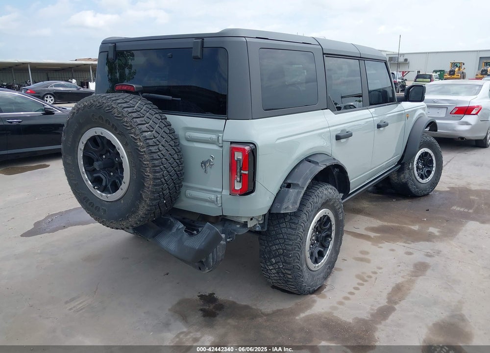 2022 FORD BRONCO BADLANDS VIN: 1FMEE5DP6NLA74231