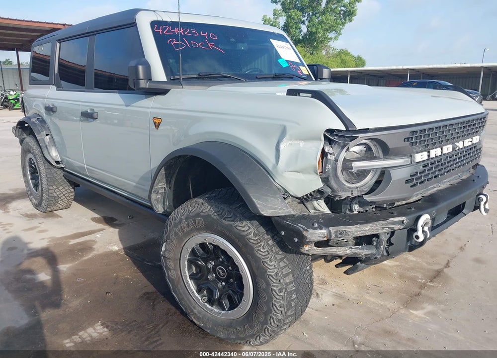 2022 FORD BRONCO BADLANDS VIN: 1FMEE5DP6NLA74231