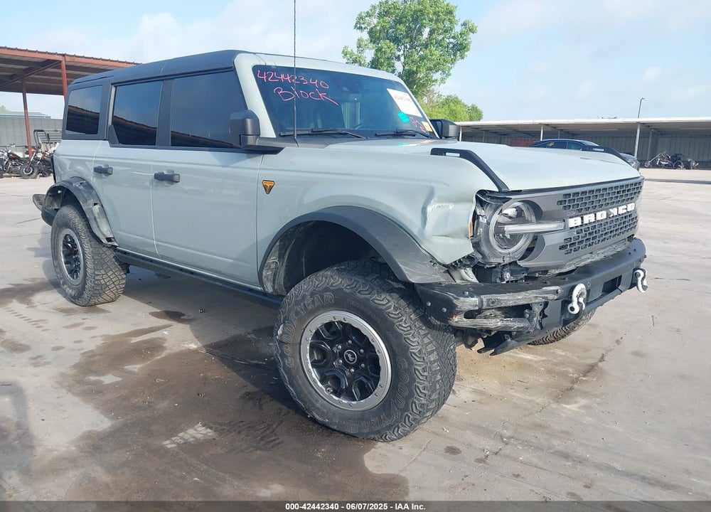 2022 FORD BRONCO BADLANDS VIN: 1FMEE5DP6NLA74231