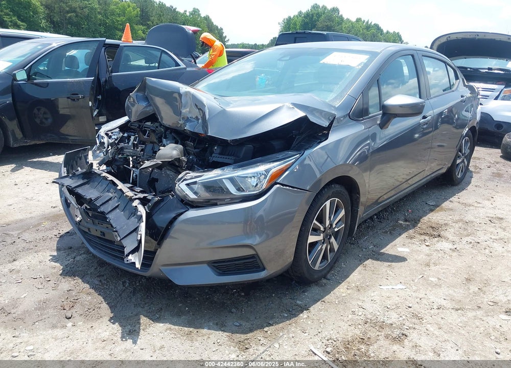 2021 NISSAN VERSA SV XTRONIC CVT VIN: 3N1CN8EV4ML860108